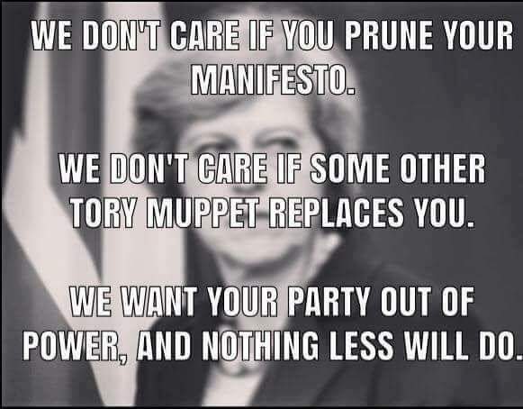 salz_64's tweet photo. @theresa_may #ResignTheresaMay #RESIGNMayNOW RT If you feel the same! https://t.co/Qn7HqsWehu