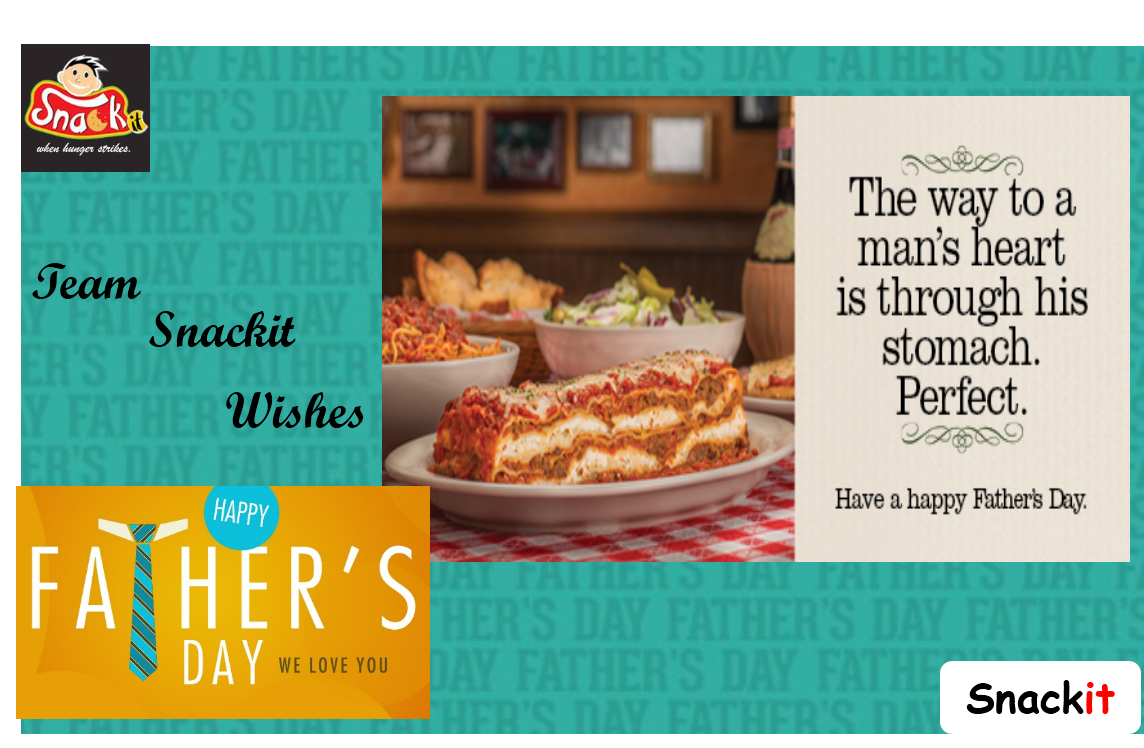 Snackitvend's tweet photo. Don’t miss the opportunity to let your dad know how lucky you are to him a dad like yours!
#HappyFathersDay #ThanksDad #IncredibleDad https://t.co/RRlmrorm0Y