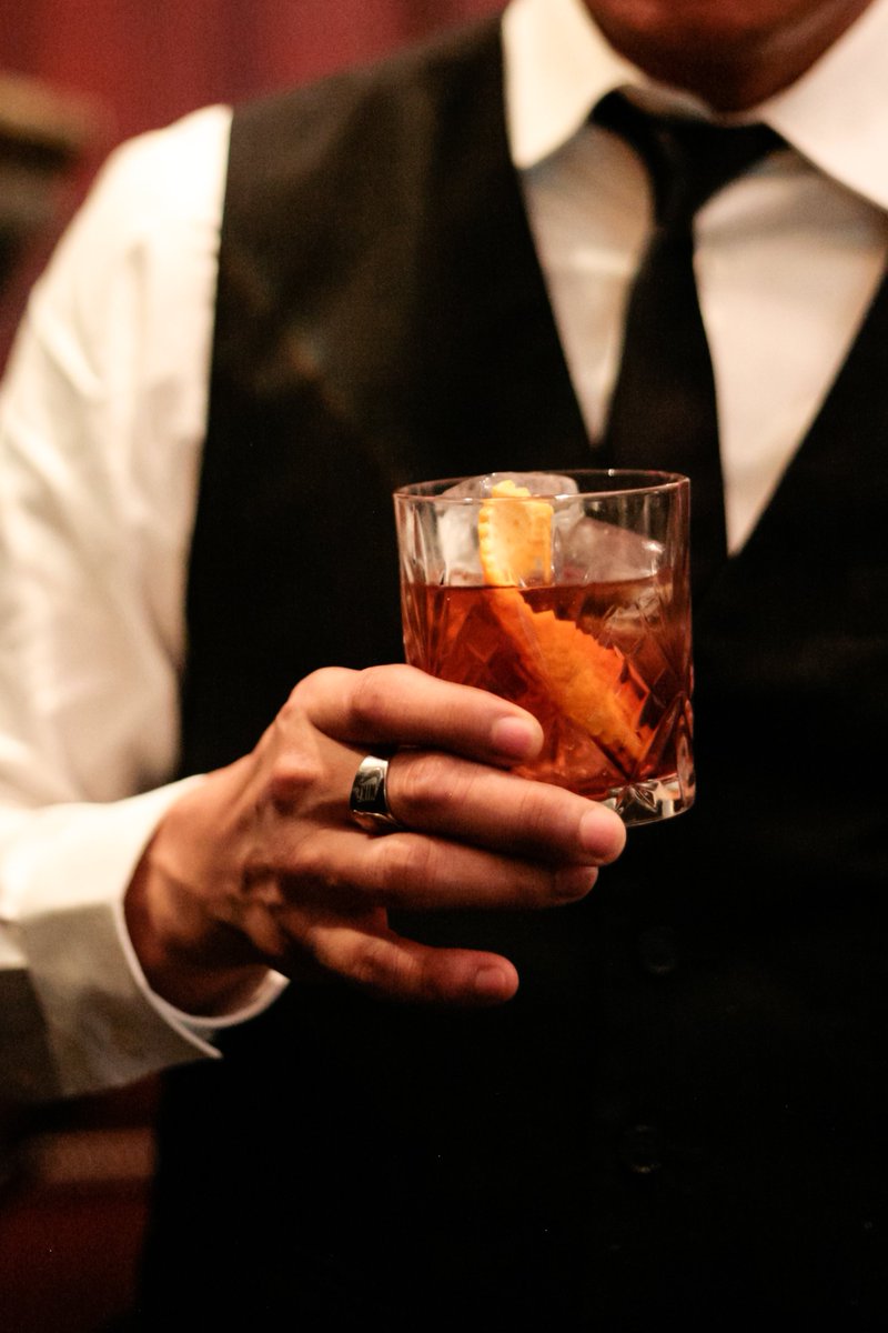 Call us Cold Fashioned...coffee-infused rye w/ foro amaro, fernet branca, orange bitters + demerara syrup. <a href="/ClocktowerNYC/">The Clocktower</a> <a href="/LaColombeCoffee/">La Colombe Coffee</a>