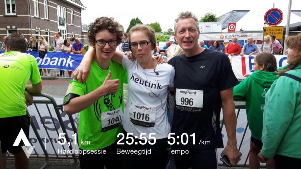HenryKoster's tweet photo. #wiezoloop 2017 met Tijmen en Henriette: toppers! En helaas begint de leeftijd te tellen 😁
https://t.co/TTJ73RXpku https://t.co/6zNVn2I9UJ