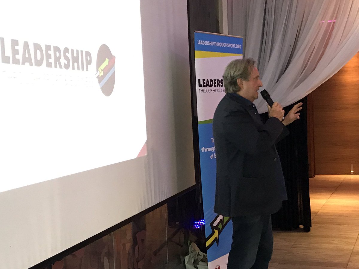 LiverpoolTennis's tweet photo. David Pinchin speaks about the Leadership Through Sport &amp; Business charity at the Hilton. @LeadershipTSBiz https://t.co/lhv0z4zuWt