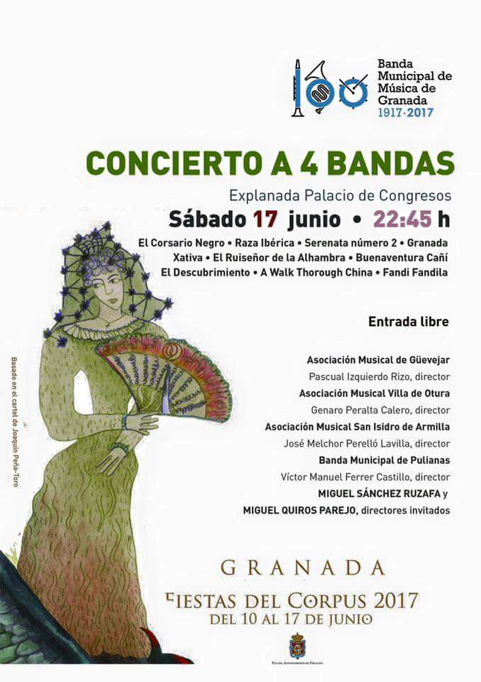 Insurreccion_'s tweet photo. @bandaguevejar esta tarde en aniversario BandaMunicipal Granada @guevejar. No te lo pierdas @Guadalguevejar @Luisillaz @mafh86 @J_Ricardo85 https://t.co/0a3sw6Vr6R