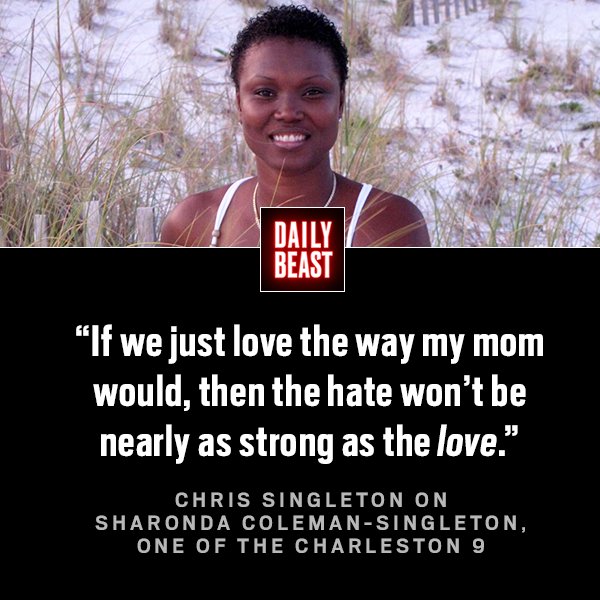 Sharonda Coleman-Singleton was one of 9 churchgoers brutally massacred at a Charleston church two years ago today: thebea.st/2skdKcO
