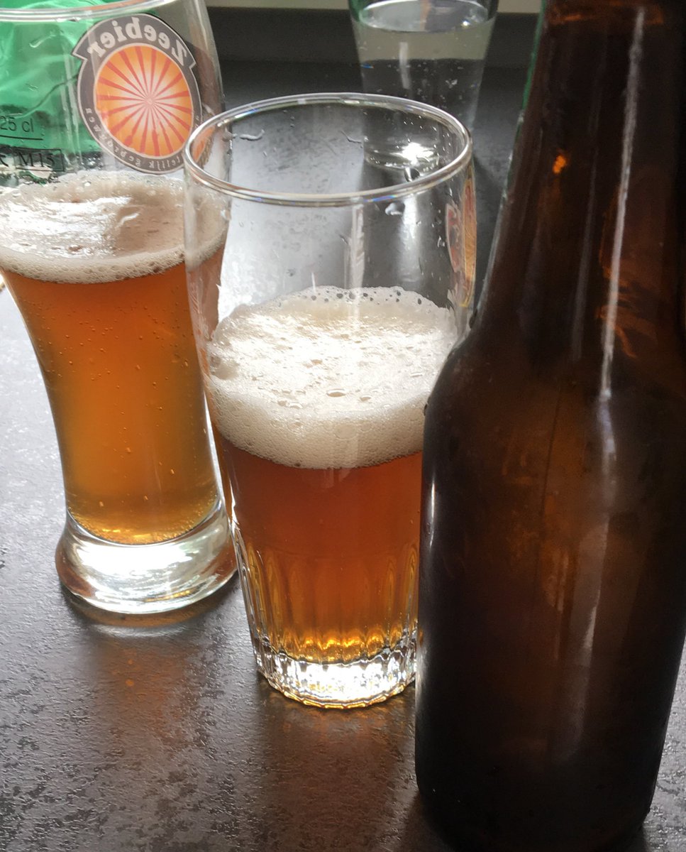 bendegens's tweet photo. Eerste voorproefje van ons zelfgemaakte bier! @jfversluis https://t.co/7UIRvVeKO2