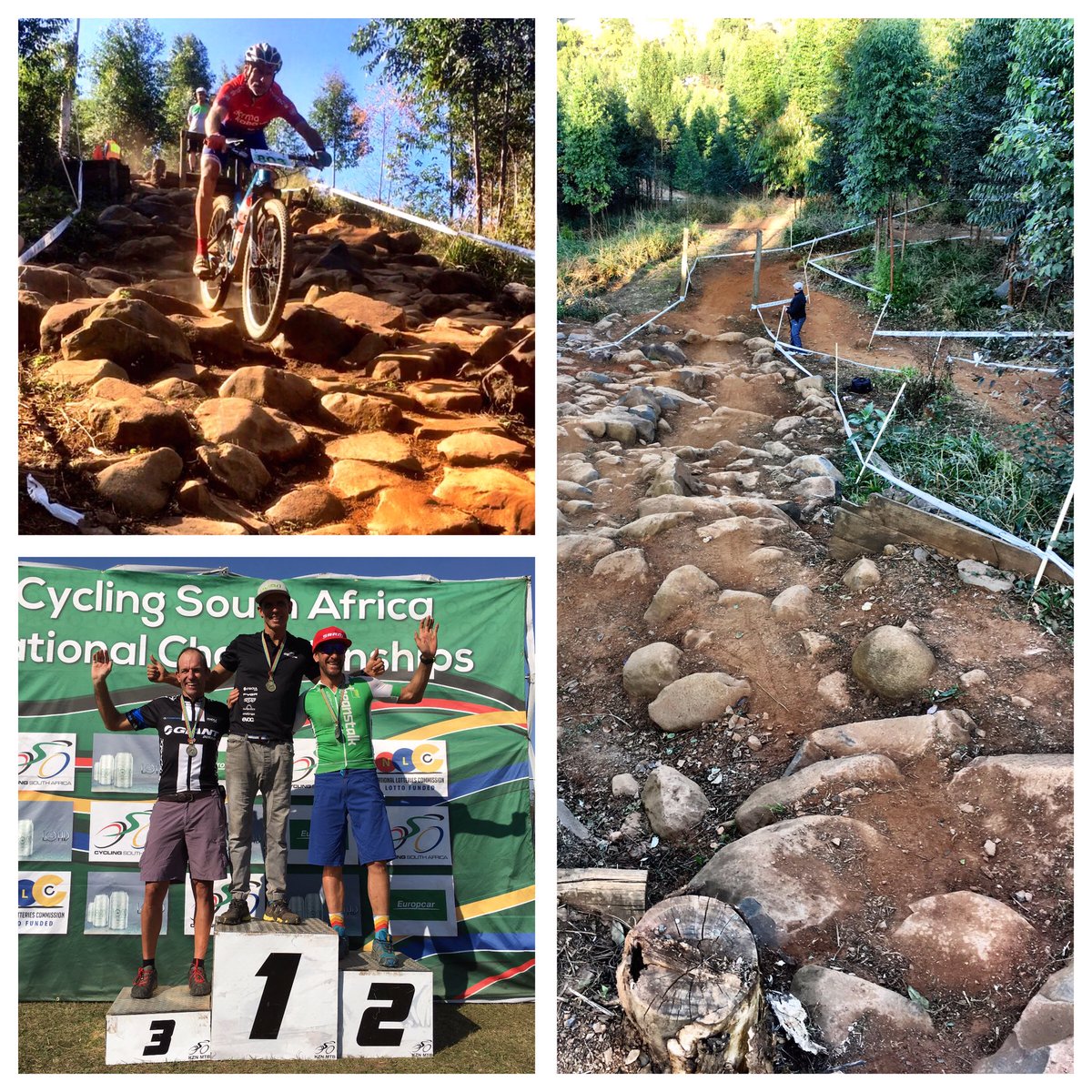 Stocked 1st Vers at #PmbXC awesome #Rockgarden😜 <a href="/TeamDORMASA/">Team dormakaba SA</a> <a href="/PYGABikes/">PYGA Mountainbikes</a> <a href="/ionsouthafrica/">ionsouthafrica</a> <a href="/enduren/">Enduren Nutrition</a> @EnjoyFitnessZA