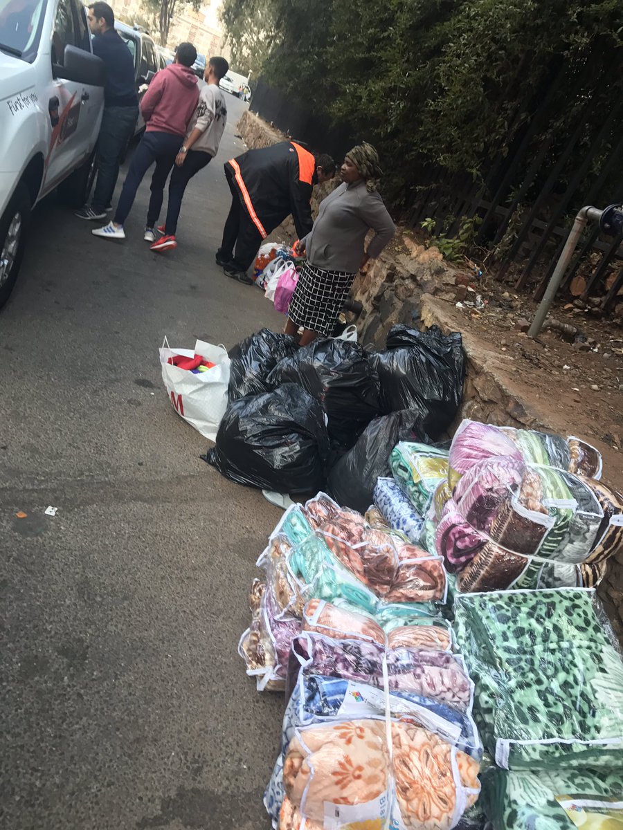 visiontactical's tweet photo. #VisionTactical & #OperationSA assisting victims of the Berea fire! We thank our clients for opening their hearts. @Abramjee @OperationSA1 https://t.co/sB5tGEIiXK