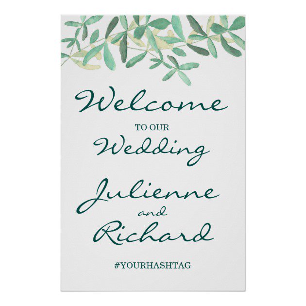 BluebirdInvites's tweet image. Watercolor Greenery Wedding Welcome Poster 
#Wedding #WeddingWelcome #WeddingAccessories bit.ly/2sooc5t