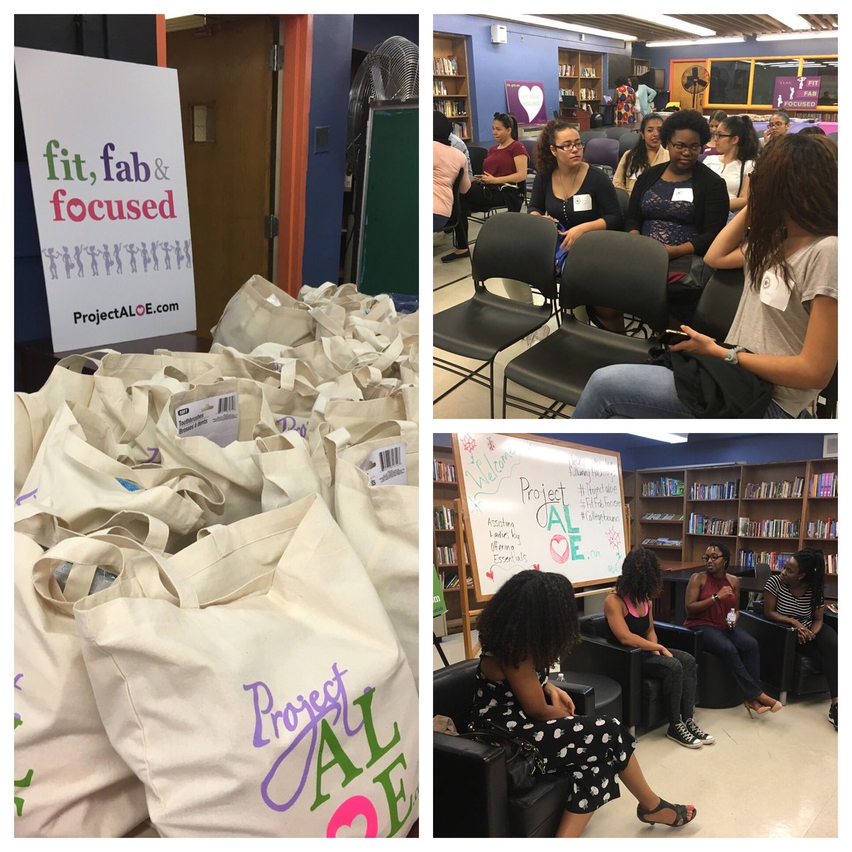 nycfirst's tweet photo. Getting ready to start the @projectaloe College send-off for girls in #STEM! #ProjectAloe #FitFabFocused #CollegeBound #firstnyc2017 https://t.co/0zhPUJXudr