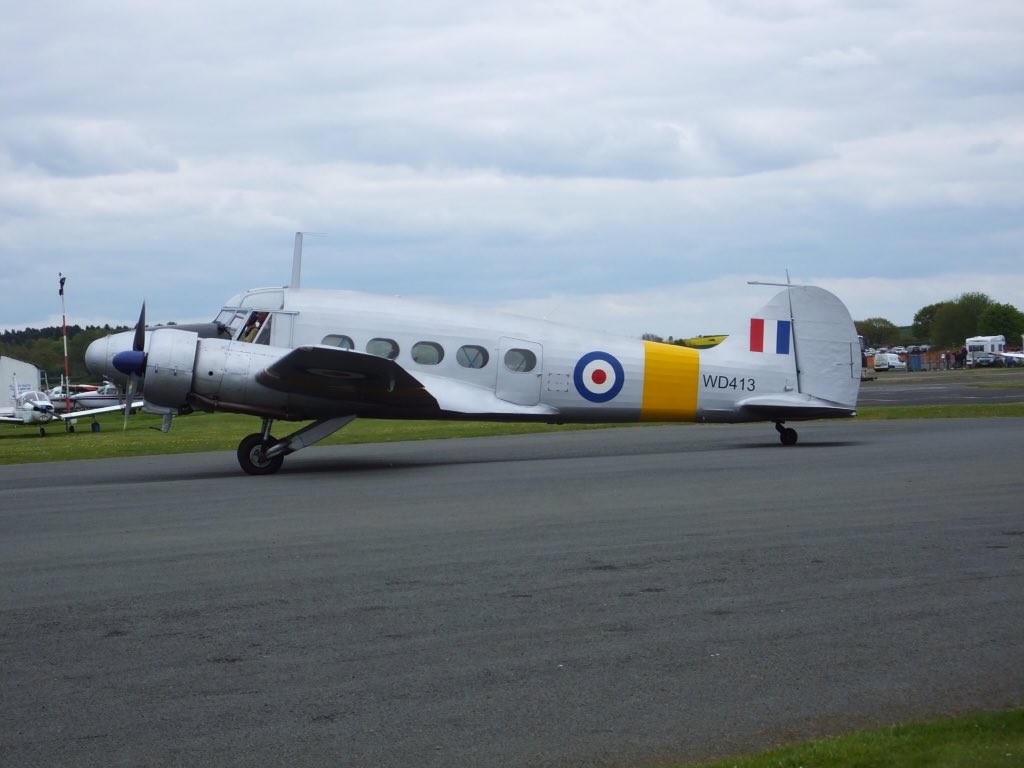 brgdbrs's tweet photo. Avro Anson. #RTT2017 @WHGAEVENT #avgeek https://t.co/8tMx2iPSRJ