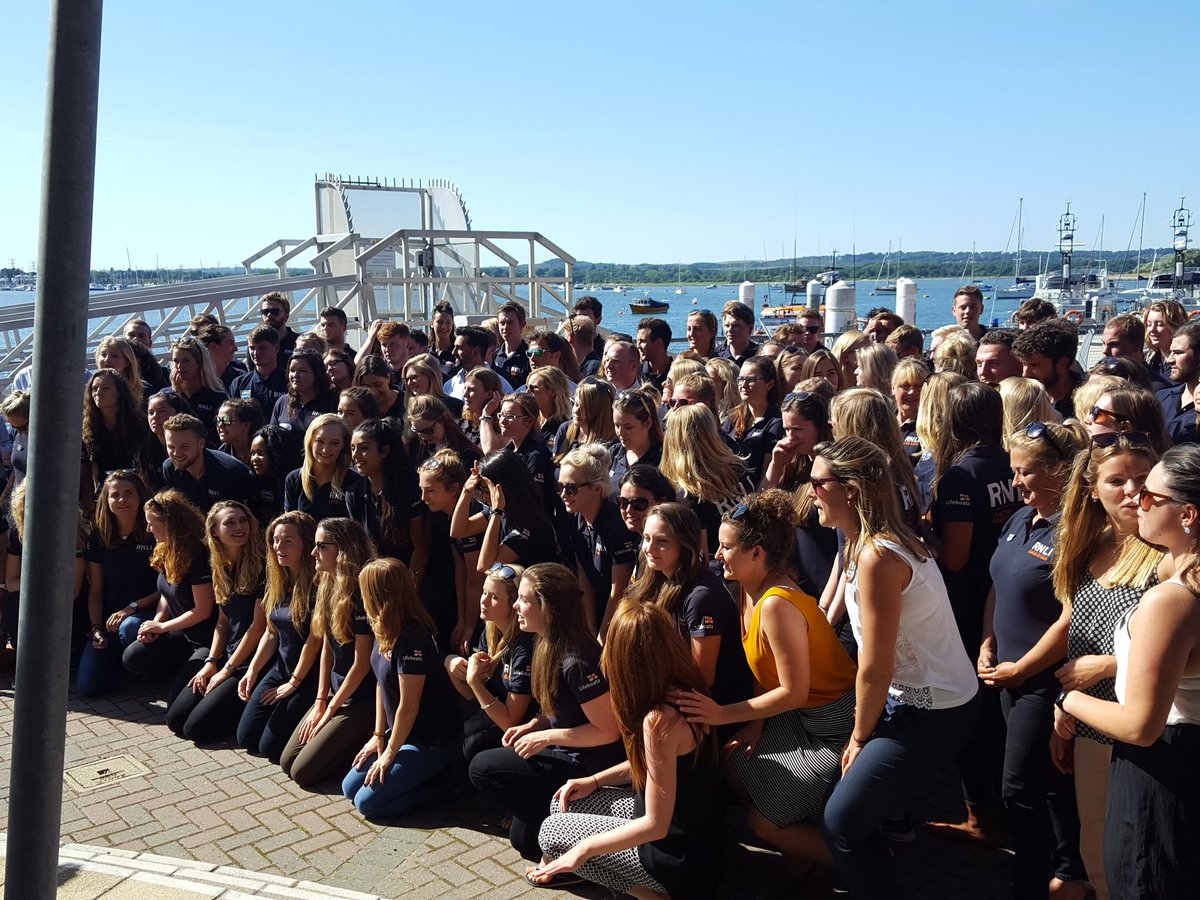 jonkrnli's tweet photo. So much talent ready to hit the beach. It's gonna be a great summer #RNLIF2F https://t.co/CIvpopM4nh