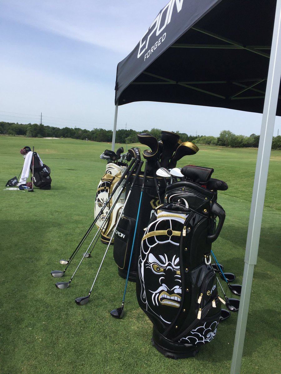 EPONGolf_USA's tweet photo. All set up and ready to go @CowboysGolfClub #EPON #PureForged #PlayTheBest https://t.co/vZLBqJB9zL