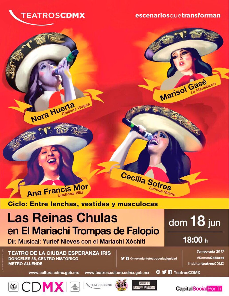 Buenos días! Hoy último día para obtener tus boletos de MARIACHAS en <a href="/elvicioteatro/">Teatro Bar El Vicio</a> de 12 a 8 $200 planta baja! mañana gran ESTRENO Plis RT!