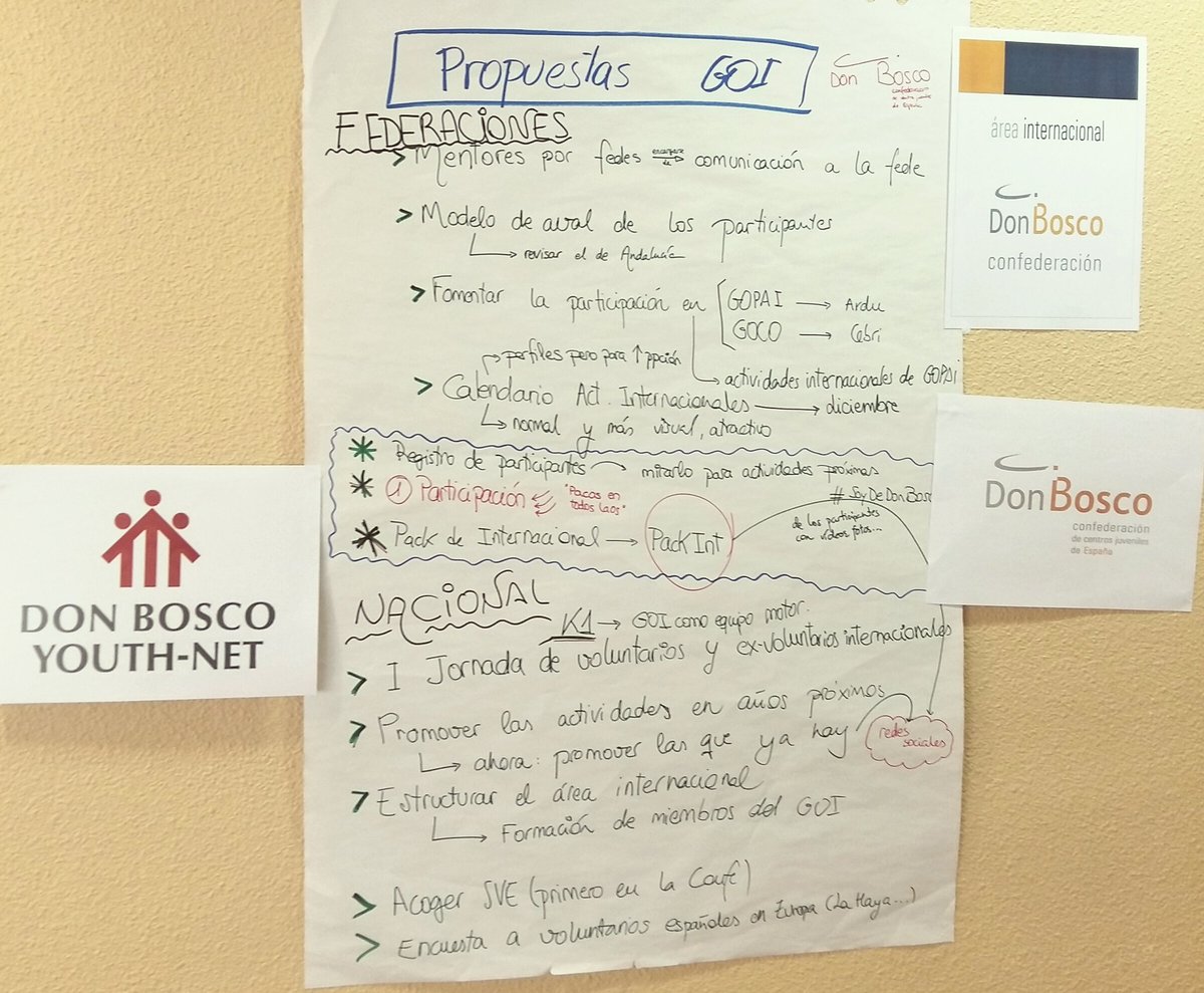 dvdardu's tweet photo. Terminando el trabajo del #GOI de la @ConfDonBosco  hablando de @DBYN @SalesianosEs @_CJE_ #SoydeDonBosco #ValientesyAlegres #ConfeDB25 https://t.co/6tGR4NPQw6