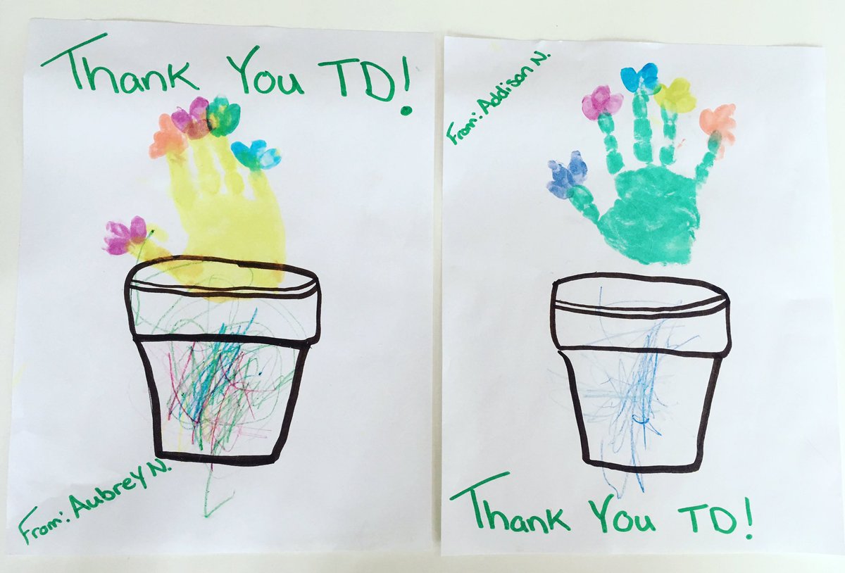 Mandy_Norton28's tweet photo. Addison &amp; Aubrey were working hard this morning to thank TD for all their fundraising @BrightV31 @CHFHope #cmn #chf #tdbank #td #lhsc #tdcmn https://t.co/SFeWOlzNSr