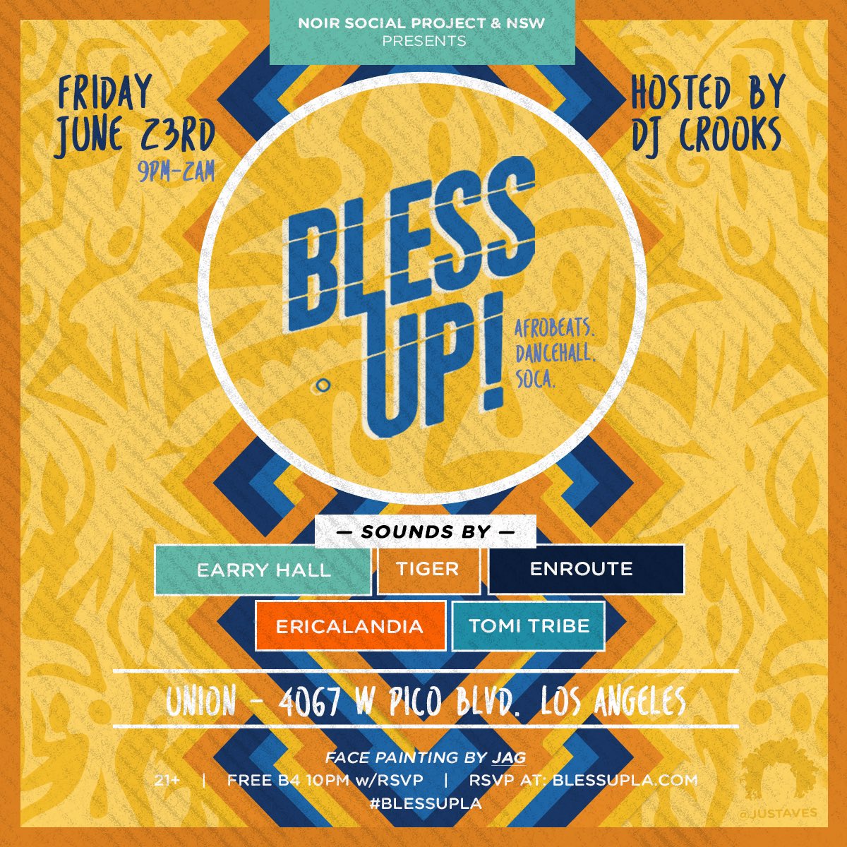 NSILOSWELSH's tweet photo. WE ARE LESS THAN 1 WEEK AWAY FROM THE NEXT @BLESSUPLA SO PLZ MARK YOUR CALENDARS AND #RSVP AT LINK IN BIO. https://t.co/M4lVHB56yM