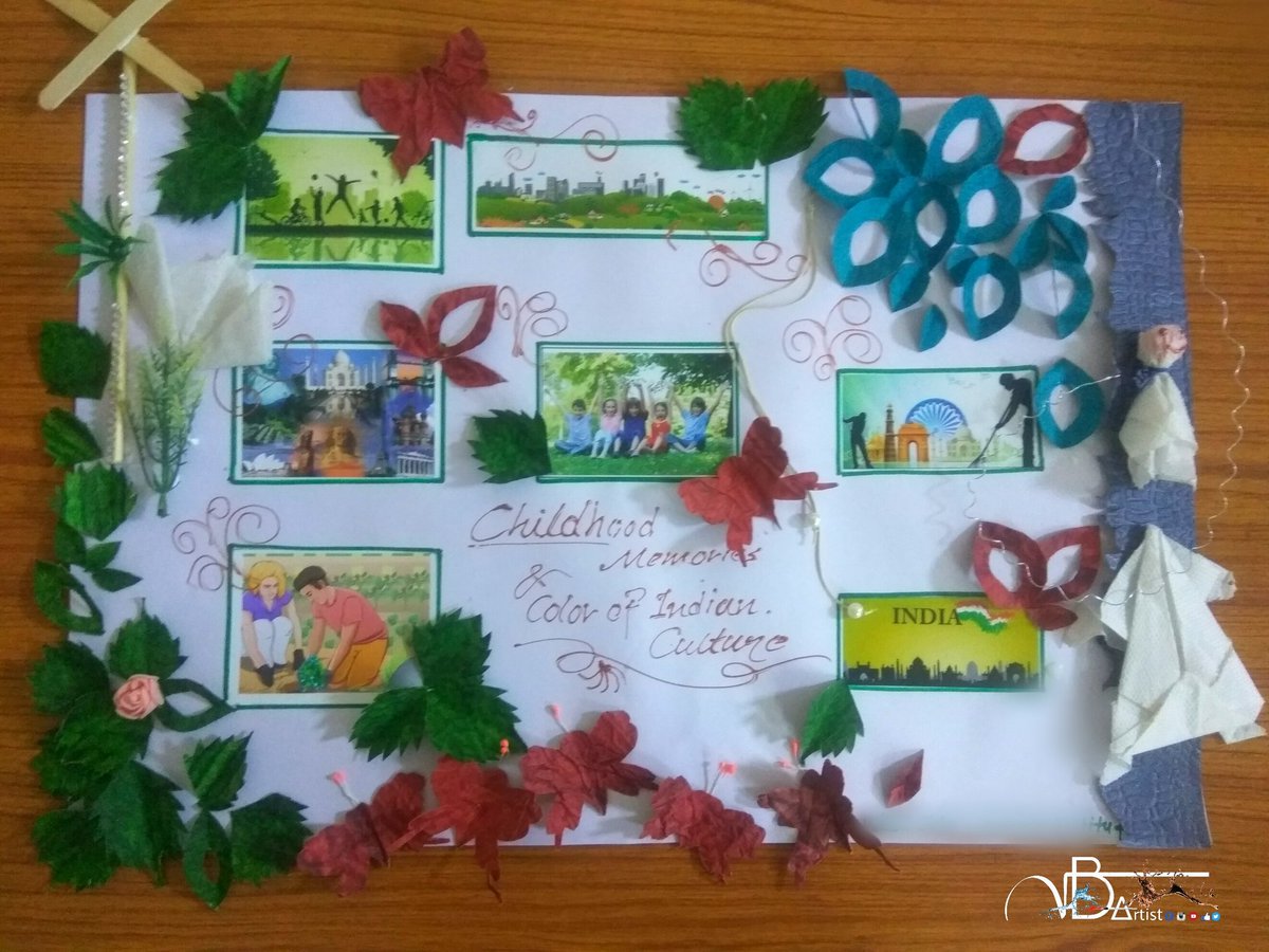 vbartistofficia's tweet photo. Old Art Work- #science_project  
#bachcho k project 😉😉✌🎨 https://t.co/TdeufpSaU9