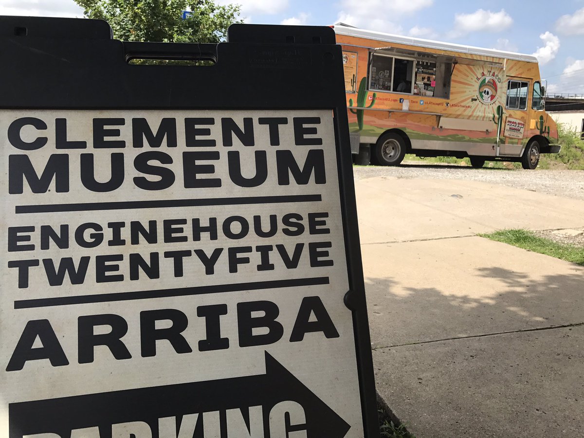 LATacos412's tweet photo. We're open @ClementeMuseum from 12-4pm #redmex #getyofix https://t.co/3YN3PuZVcO