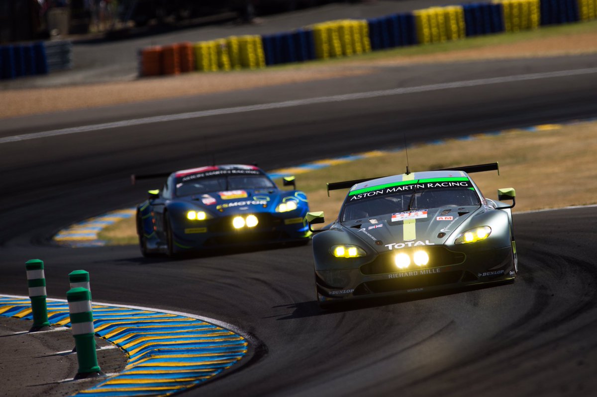AMR_Official's tweet image. The #98 Vantage GTE is also leading the Am class after 3hrs! #agreatstart #vantage #lemans24