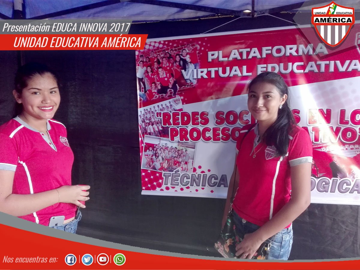 ueamericapando's tweet photo. EDUCA INNOVA 2017
"Unidad Educativa América"
Expositora Lic. Helen Franco A. #uamericapando https://t.co/109tYPILiY