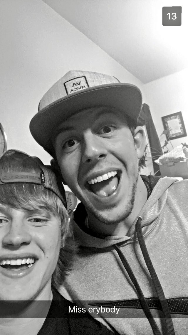 ConnorThaFox's tweet photo. Happy 20th to fizz, my hero and best friend. Lookin forward to many more fun years 🔥Not sure where Id be without my older brother @MycraeT https://t.co/FP9KTQGnFE