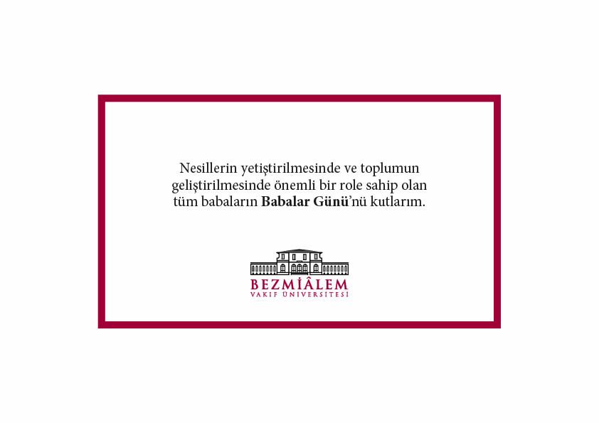#BabalarGünü