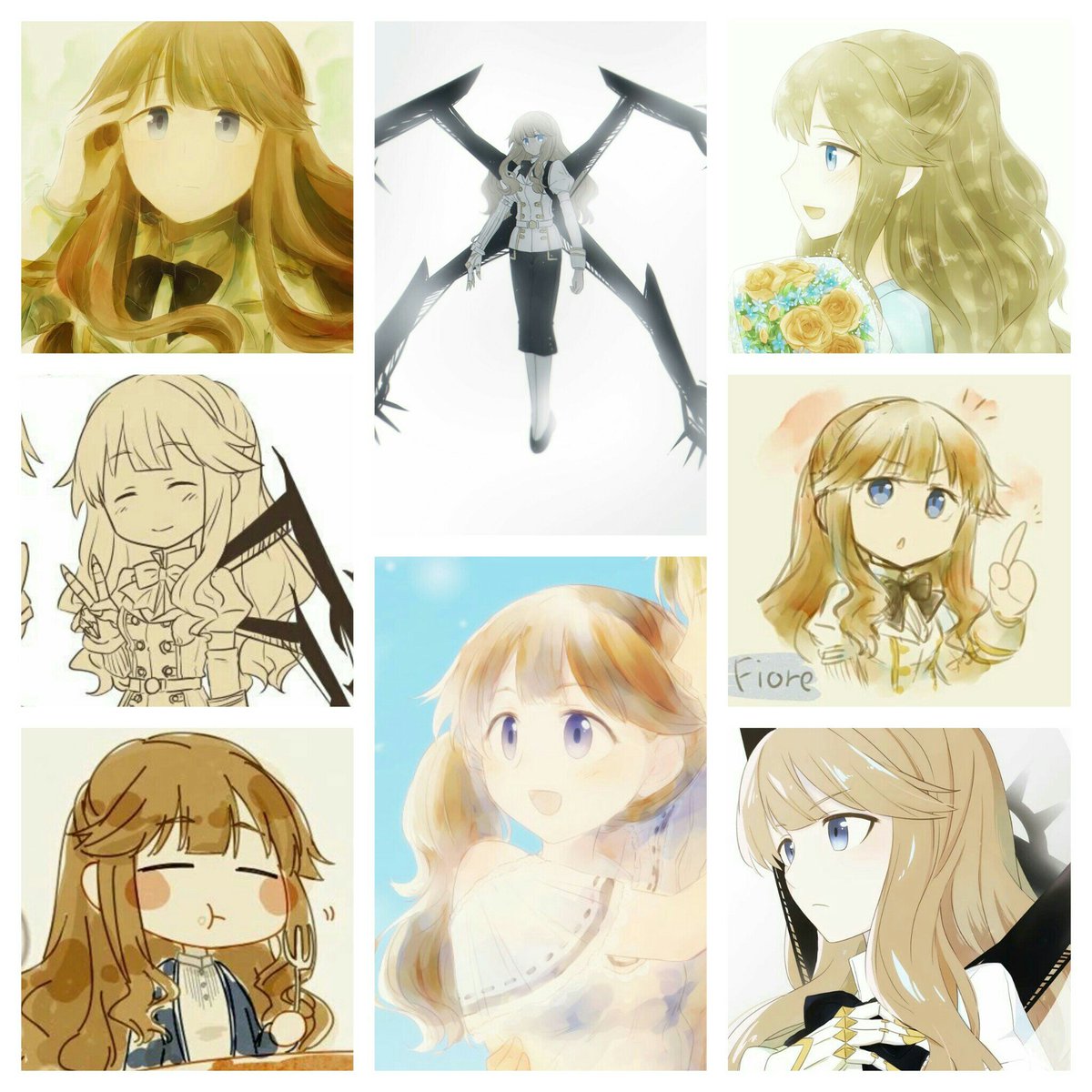 kaopen7702's tweet photo. #私が描いたフィオレさん見てください https://t.co/KY3mMWaHq2