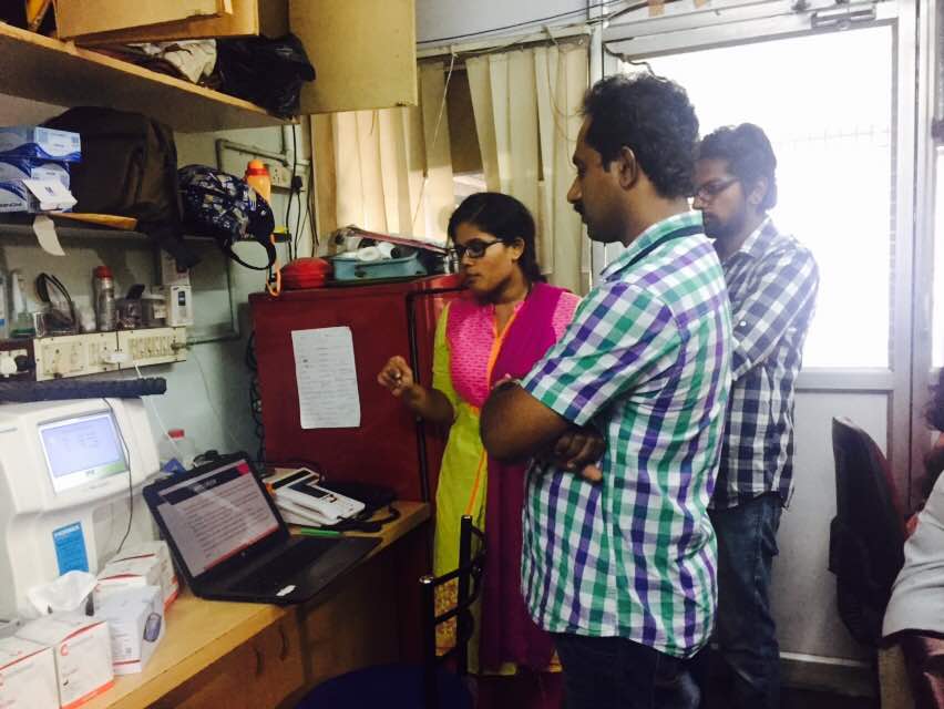 igemsvce's tweet image. Presentation at Smitha Diagnostics and research centre #iGEM2017 #humanpractices