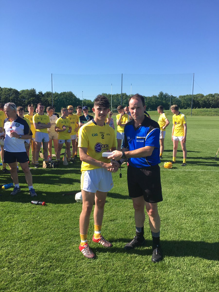 oliverlennon's tweet photo. An exhibition by Sean Eillott @DunloyGAC with 2-9 and player of the match. @AontroimGAA @GAACelticChall https://t.co/UBXyd0rJW1