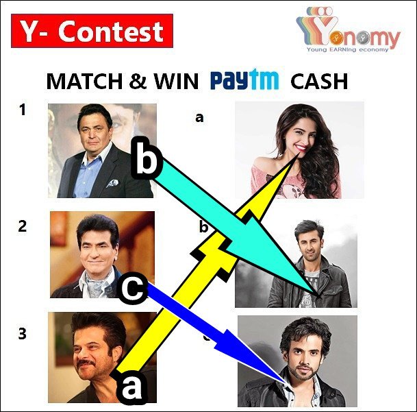 ravimoon64's tweet photo. @YonomyApp 1➡b
2➡c
3➡a
#Yonomy
Join
@dantus19 @Sunildave1 @KarriLuvi @PrernaJ54110576 @rj_foryou @VHetal @sd12dec @Seemajain515 @babu_gudia @Pooja__G https://t.co/aQxVJinhYb