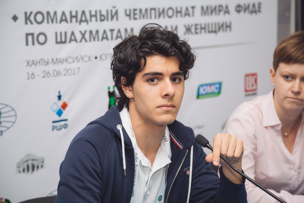 Magnus Carlsen vs Aryan Tari (2020)