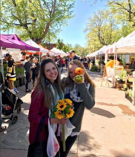 HanumanFestival's tweet photo. Between #Hanumania in our SunWellness Vendor Village and the @BCFMarkets happening just a block away, #Boulder is vibrant today! Come enjoy! https://t.co/aVqaW2WUjb