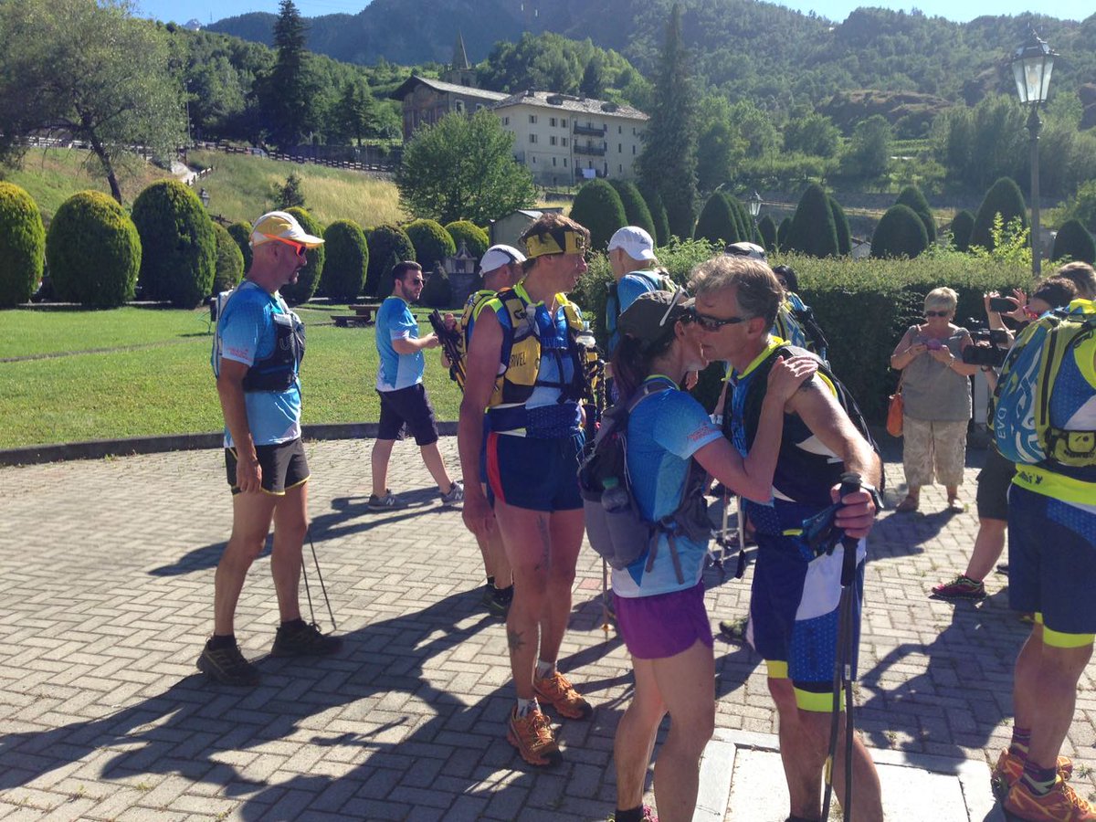 Dopo 46km e 3600m di dislivello, i nostri atleti concludono l'edizione 0 del #grivolatrail tornando a #Aymavilles