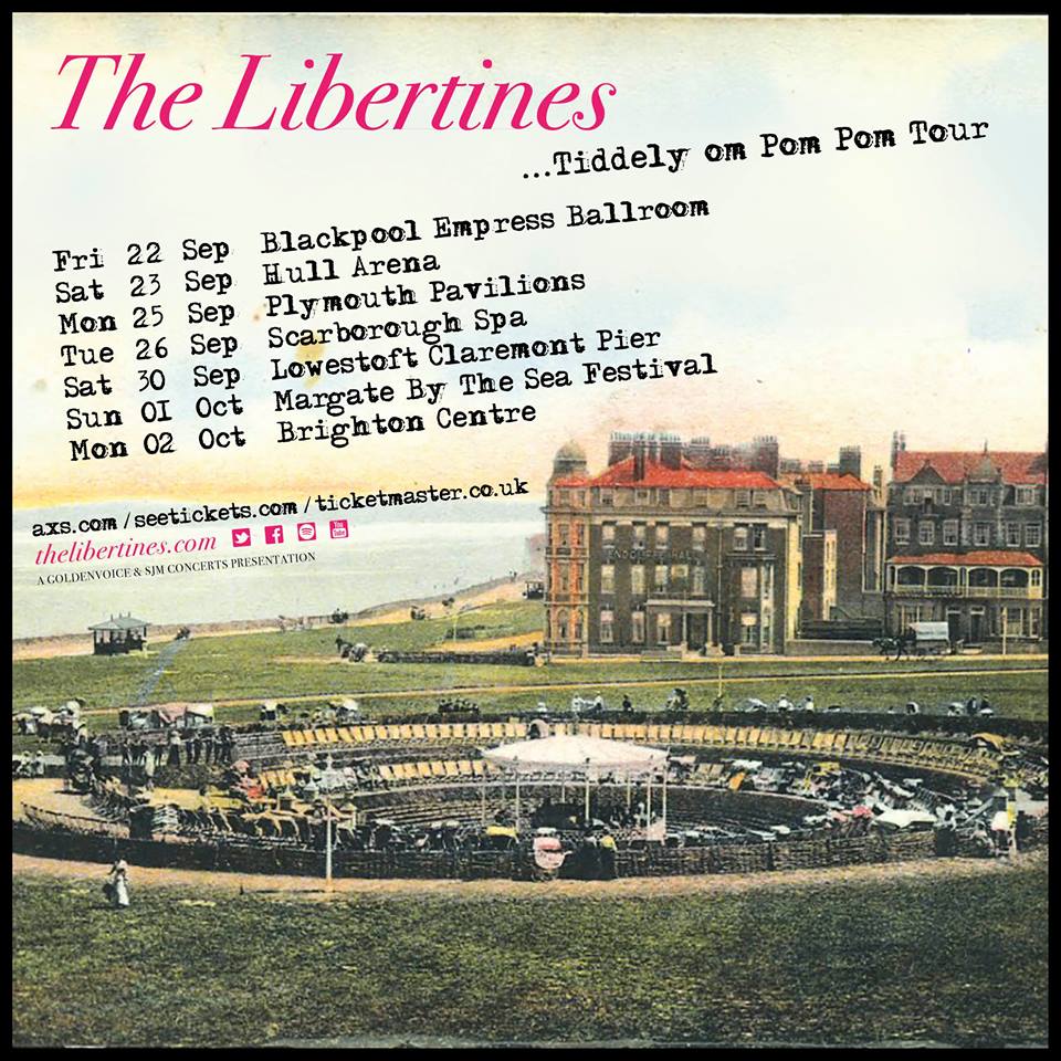 Tickets are still available for our Tiddley om Pom Pom tour, but they might not be for much longer. Quick, grab one: po.st/Libertines2017…