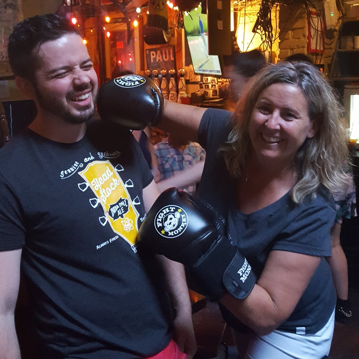 Winner of the first Betty's Beer Thunderdome: <a href="/MuskokaBrewery/">MuskokaBrewery</a> by TKO! Thanks to <a href="/NickelBrookBeer/">Nickel Brook Brewing Co.</a> too! Both beer were delicious! #craftbeer