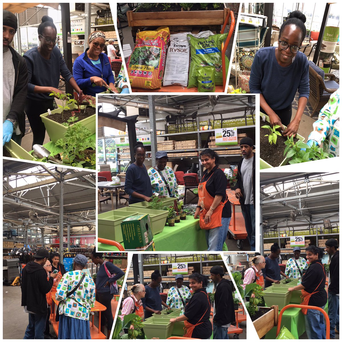 ONLINESATLTSA's tweet photo. Thanks Anna and Rhonda for another successful Workshop" DIY Raised bed and edible gardening" #team1245 https://t.co/QmGqz9zwPk