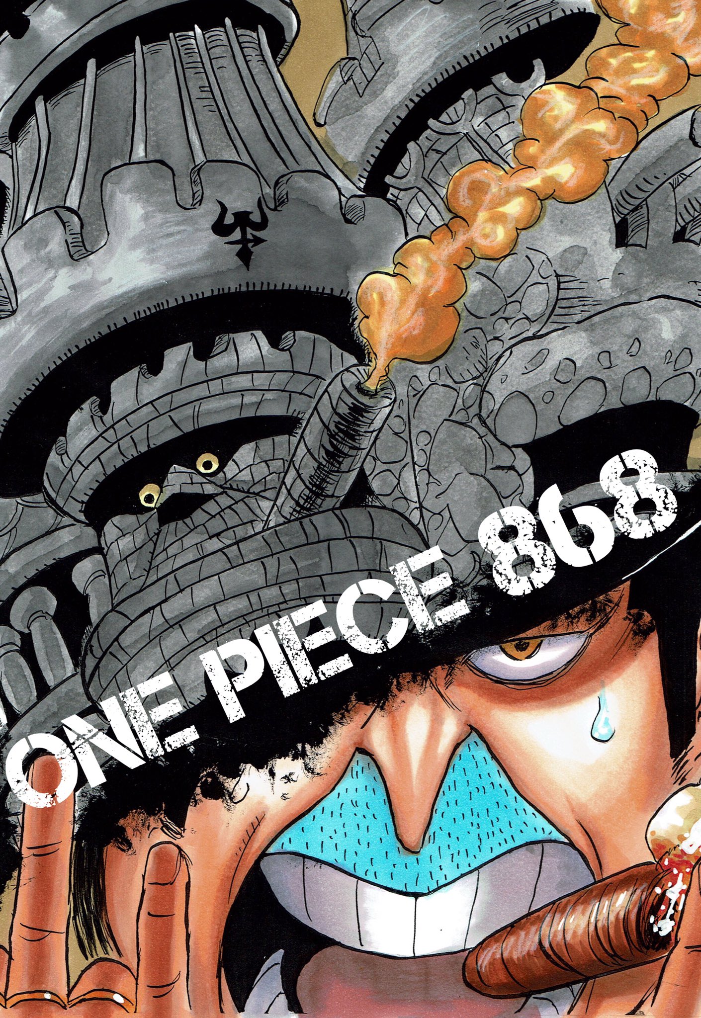 Hatsu S Colorpage 大頭目 One Piece 第868話 Kｘランチャー より T Co Jruex1hj3h Twitter