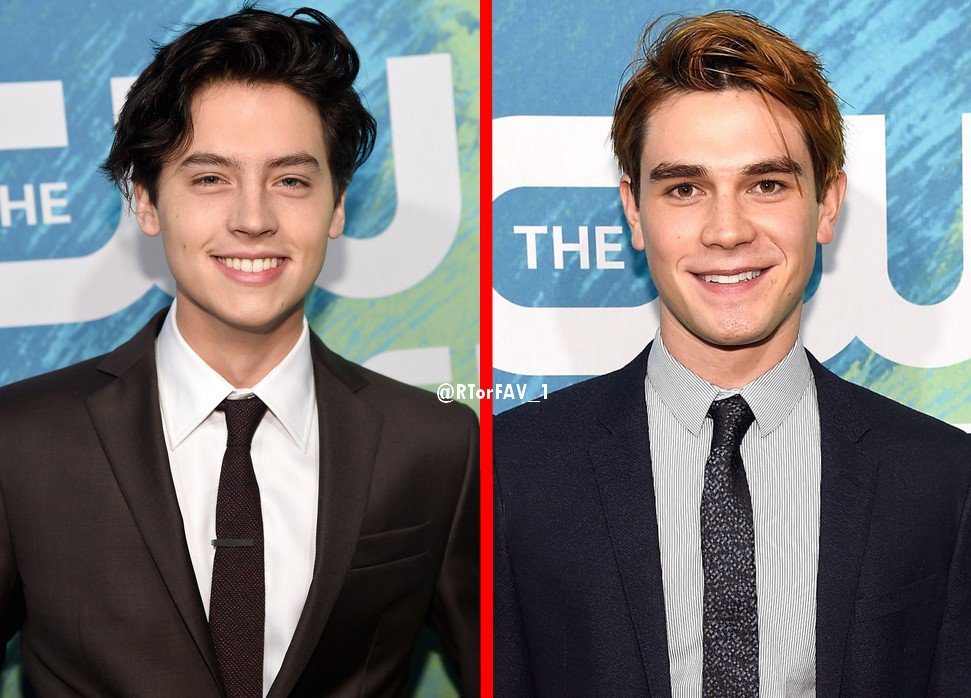 REQUESTED 
RT for Cole Sprouse 
LIKE for K.J. Apa