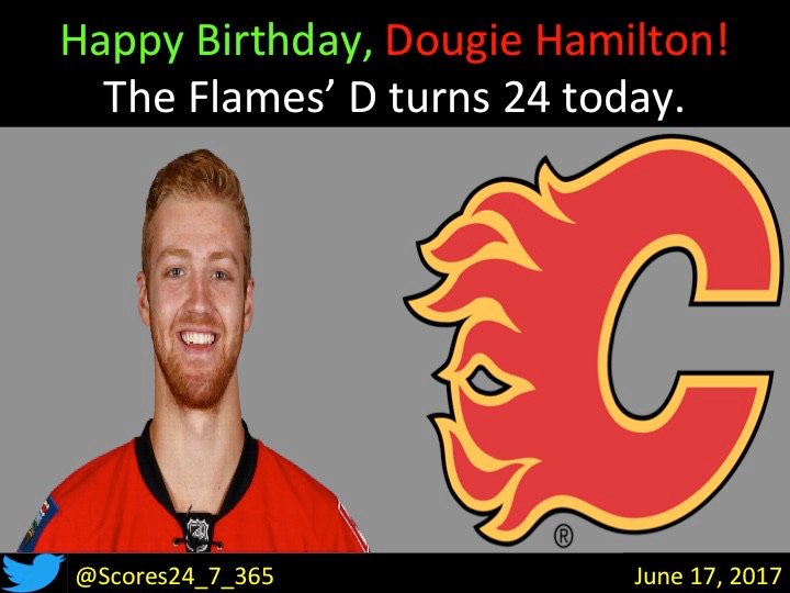  happy birthday Dougie Hamilton! 