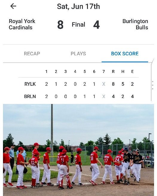 @1rybl #minorbantamaa get their first W of the #MississaugaNorthTigers #tournament #GoCards