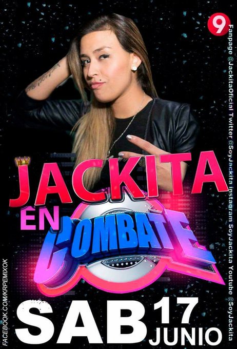 ElAgiteConRama's tweet photo. Todos los cumbieros hagan RT asi todos se enteran! HOY 👉 #JackitaEnCombate 
#TeBancamos https://t.co/Hbr5baCf5j