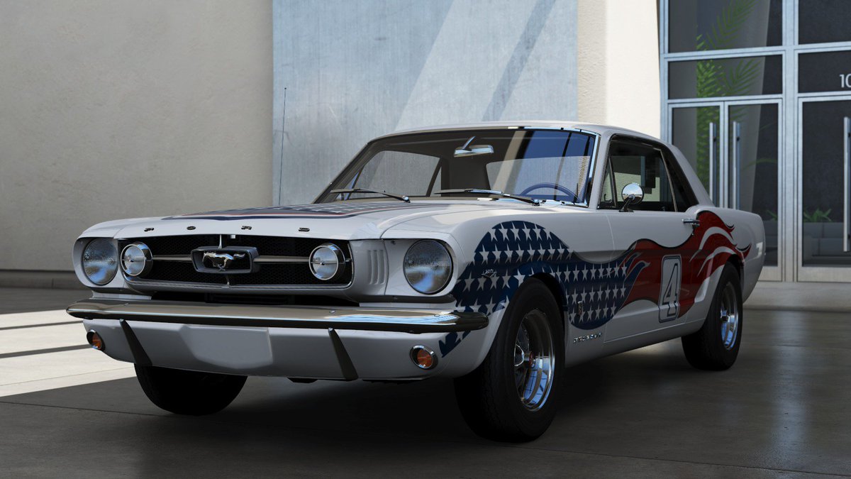 Scarpius84's tweet photo. 🇺🇸1965 Ford Mustang GT Coupe👏🏁 @ForzaMotorsport  #Forza6 #ForzaHorizon3 #ForzaApex https://t.co/Nfqr73bbPL