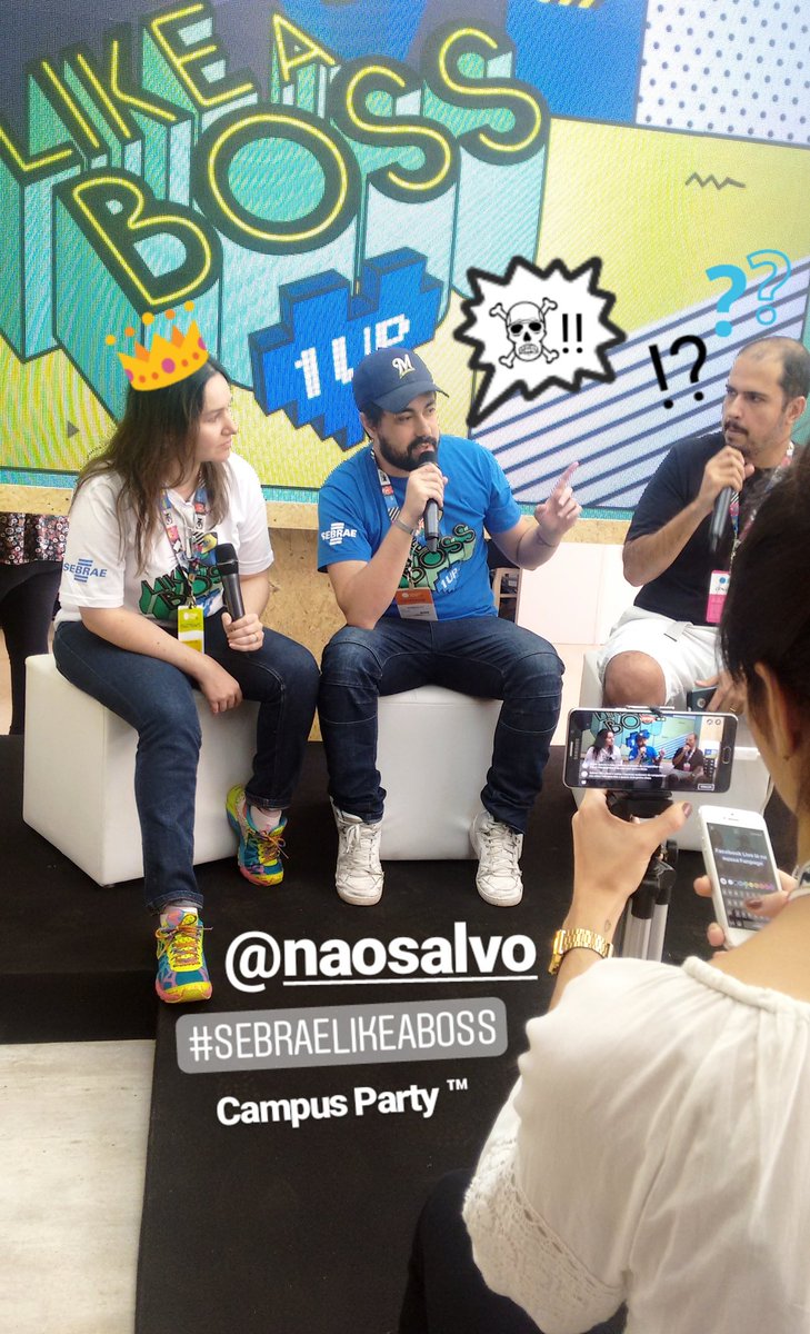 Kozzme's tweet photo. Eita! @naosalvo @sebrae @CampusPartyBRA #SebraeLikeABoss https://t.co/uWcah27ak9