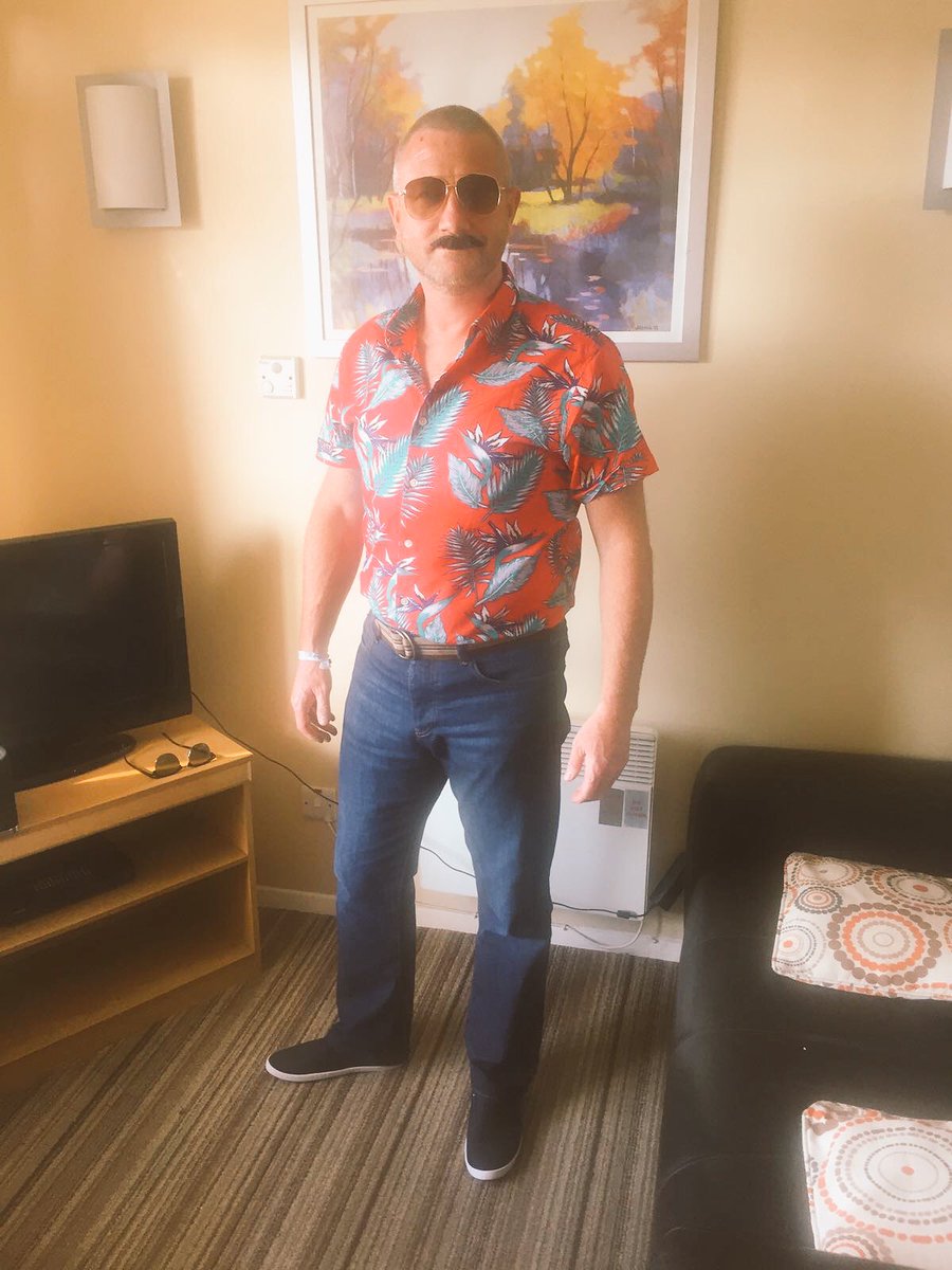 My Magnum PI fancy dress for tonight.