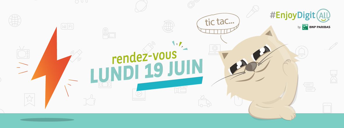 EnjoyDigitAll's tweet image. ⚡️REMINDER ⚡️ Le #FlashDigitAll démarre lundi à 11h30 : @FlashTweet s&apos;empare du compte #EnjoyDigitAll #TransfoNum