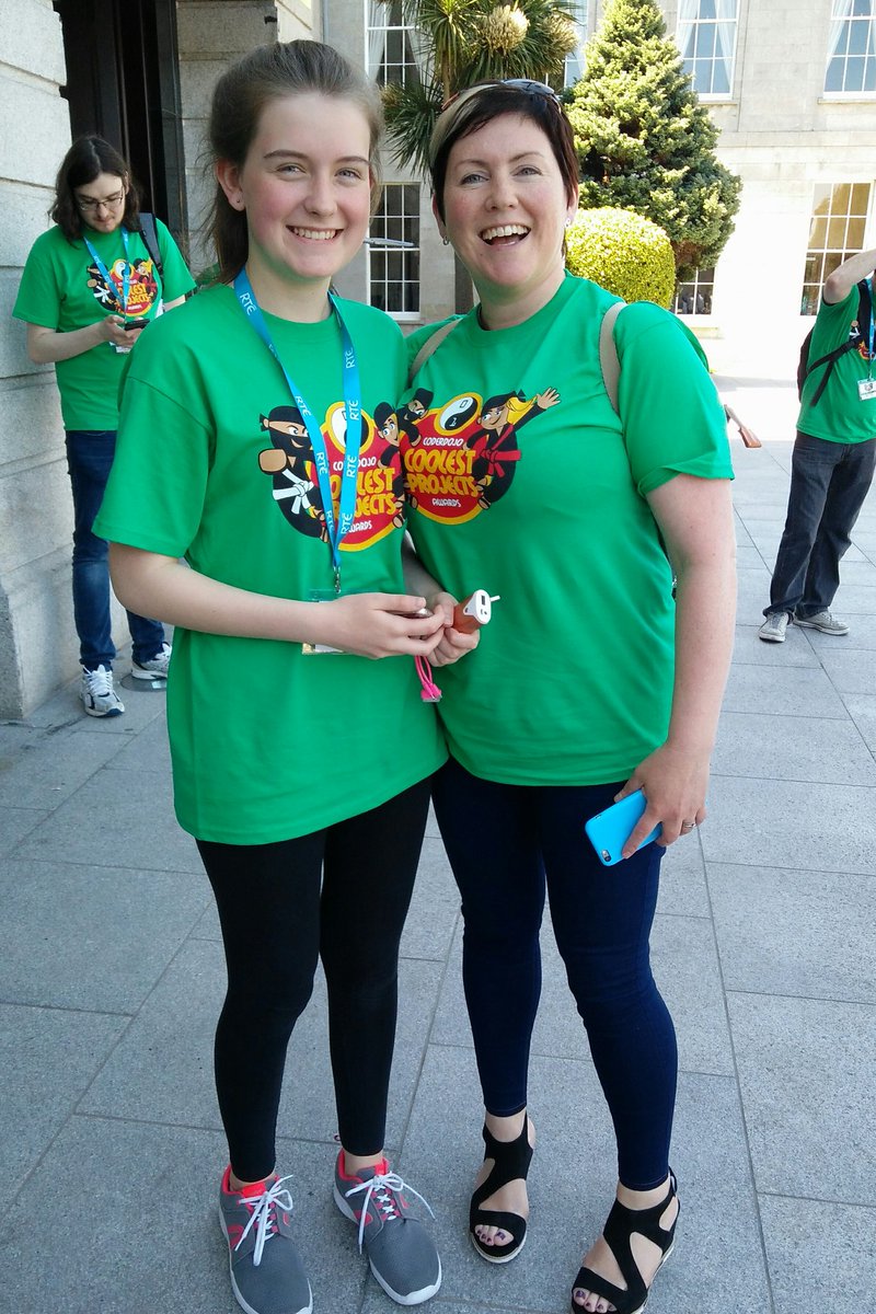 Fabulous mother and daughter mojo team at #coolestprojects <a href="/TheRDS/">The RDS</a>  today.
<a href="/niamhscanlonirl/">Niamh Scanlon</a> <a href="/claireoconnell/">Claire O’Connell</a>