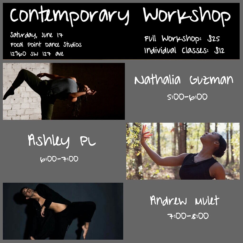 🚨CLASS ALERT🚨: Florida friends, I'm teaching one last time before I head back to the city! Come dance with us!