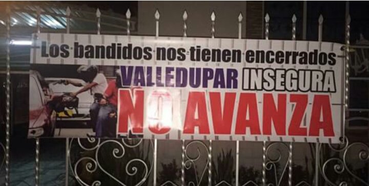 JhordyAlmarales's tweet photo. ¡Atención!  Los moradores del barrio Pontevedra de @Valledupar_Col llegaron hasta el límite de la delincuencia. #ValleduparAvanza? https://t.co/yf6MUN5Xv6