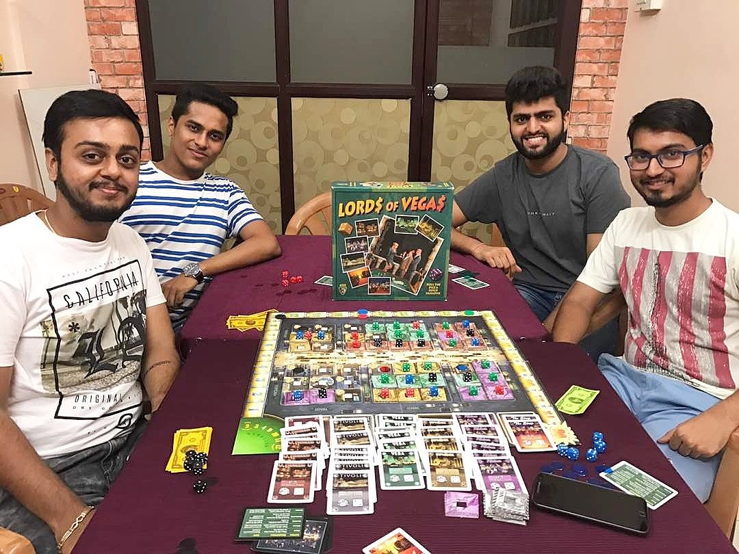 boardgameadda's tweet photo. Meet our #LordsofVegas
#boardgame #tabletopgame #boardgamelibrary #boardgameadda #things2doinmumbai #mumbai #weekend #mulund #tabletopnerds https://t.co/sAyjTN3hyu