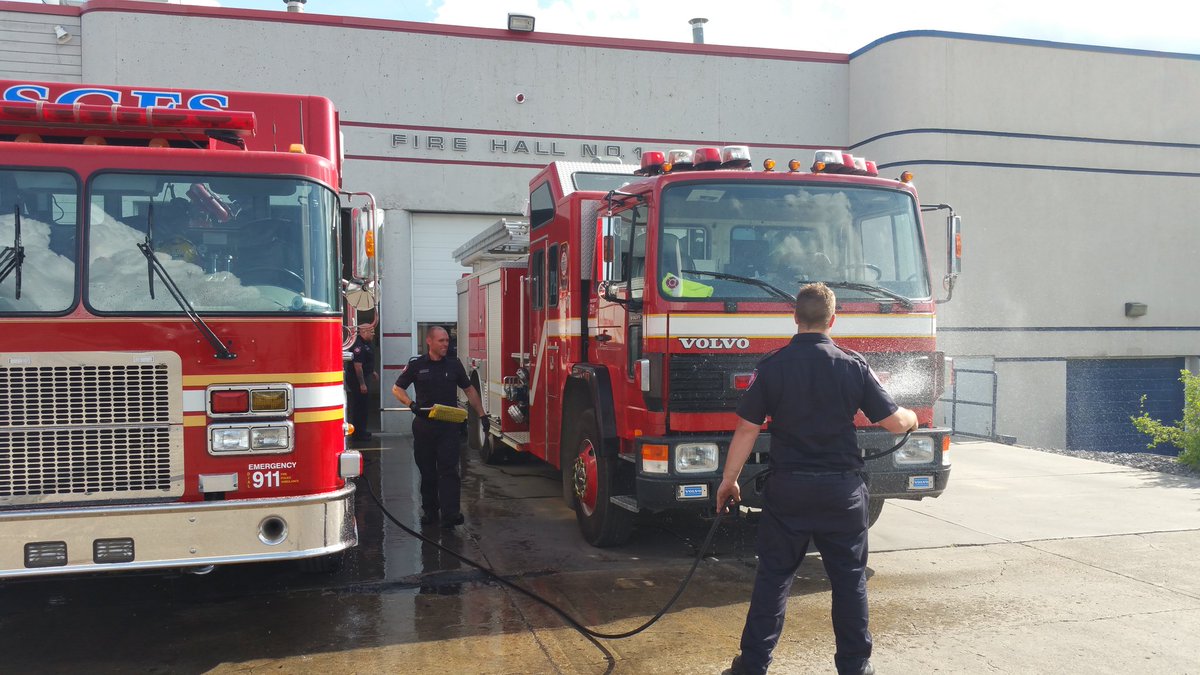Spruce Grove Fire on Twitter "Squeaky clean! carwash bubbles 
