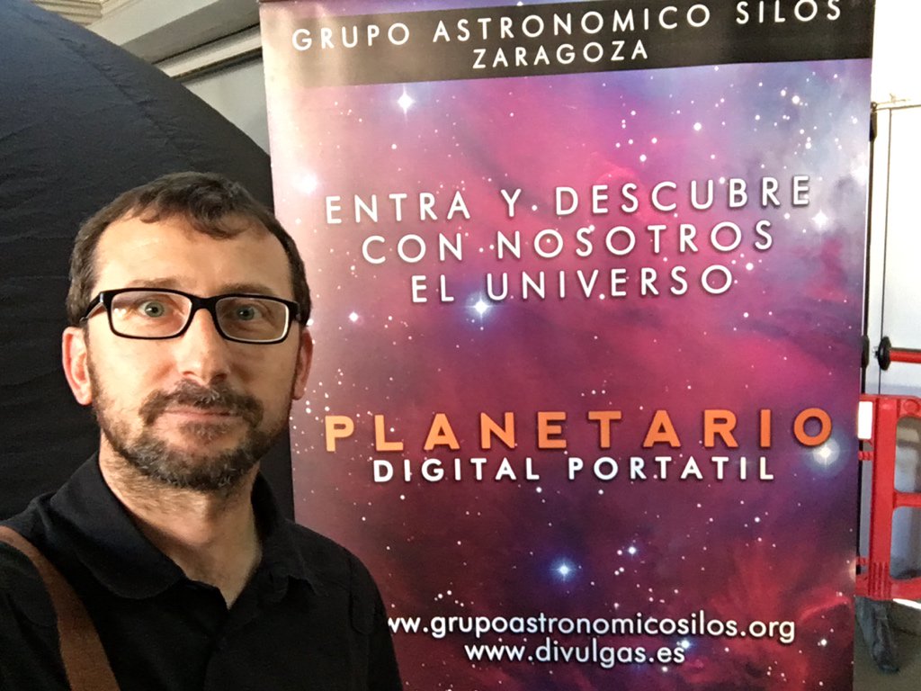 NorteGalactico's tweet photo. Muy interesante la actividad sobre astronomía de @GASAstronomia  en #CuarteDeHuerva https://t.co/Nzitt0fcjp